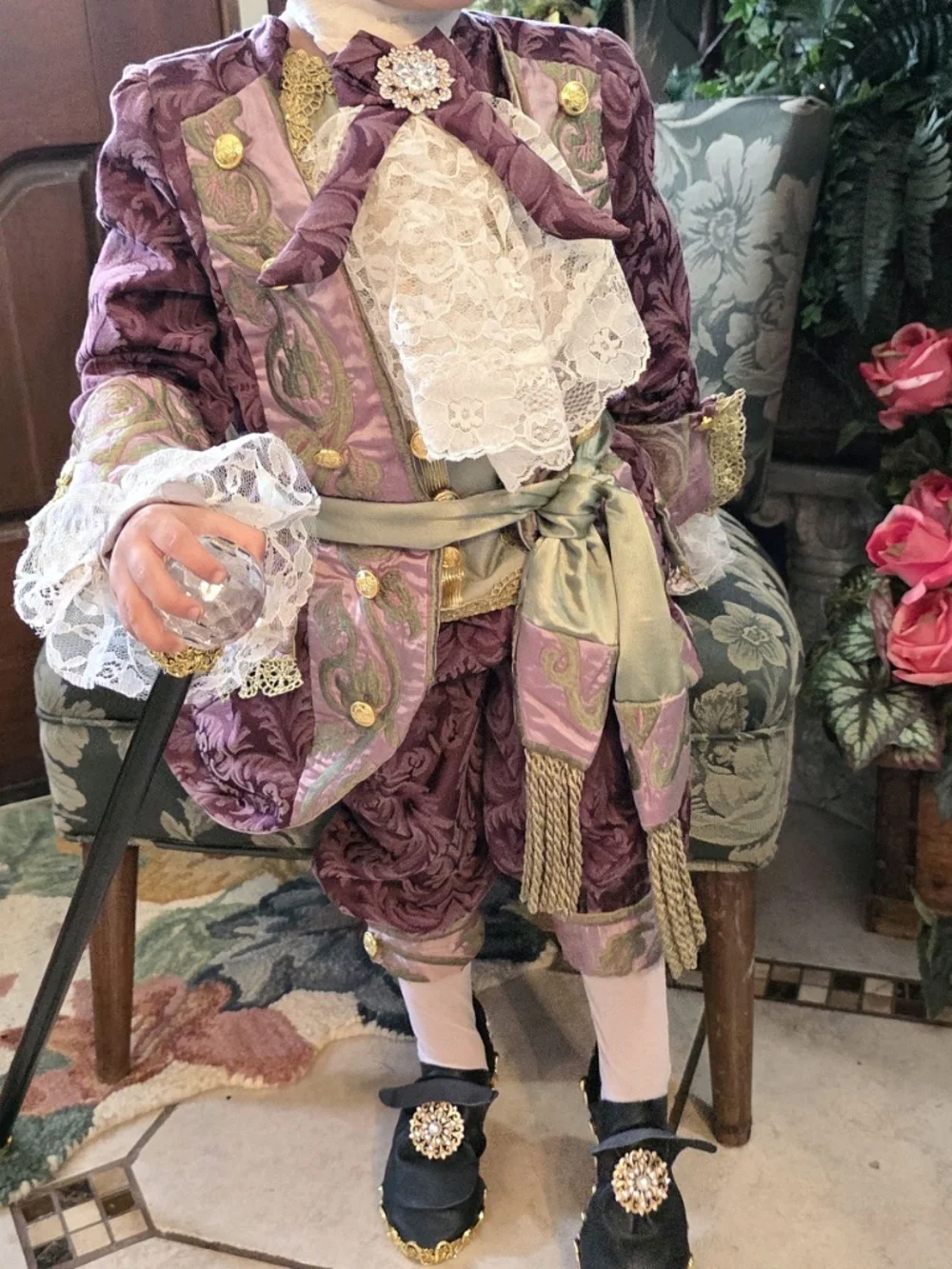 Boys size 4 Versailles inspired outfit